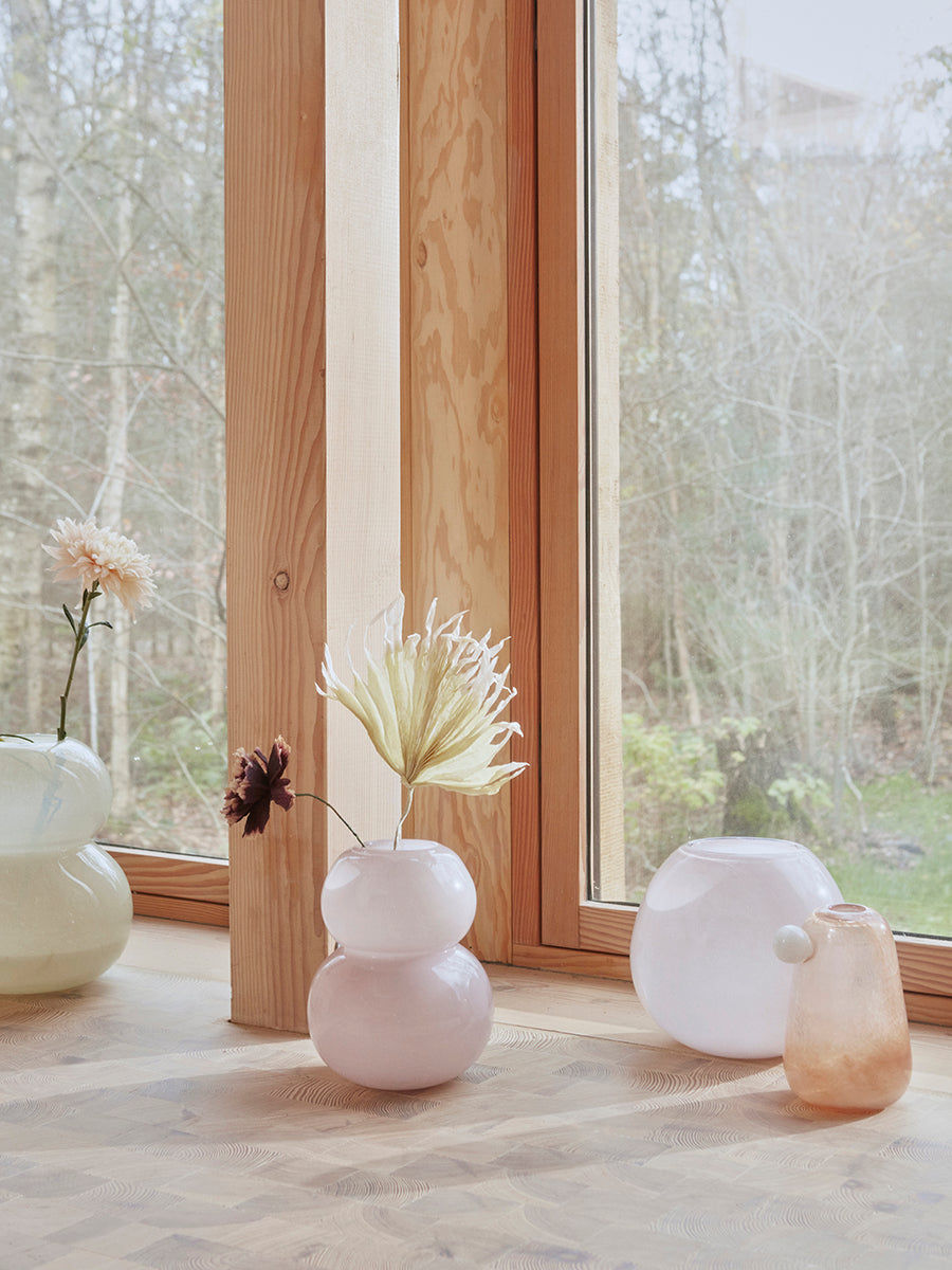 OYOY LIVING Lasi Vase - Lille - Rosa