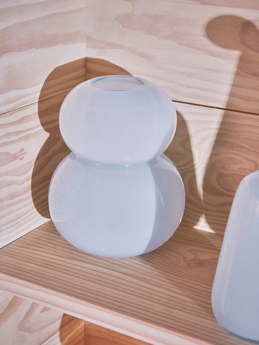 OYOY LIVING Lasi Vase - Lille - Ice Blue