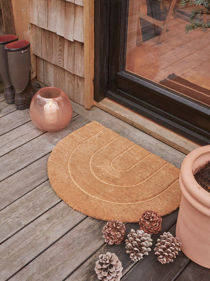 OYOY LIVING Rainbow doormat - Nature