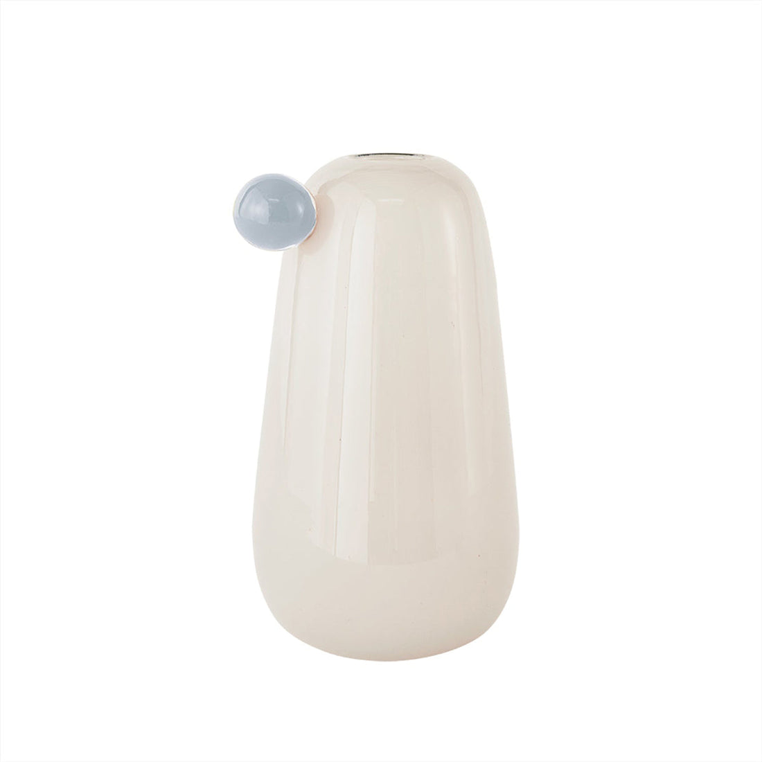 OYOY LIVING Inka Vase - Stor - Råhvid