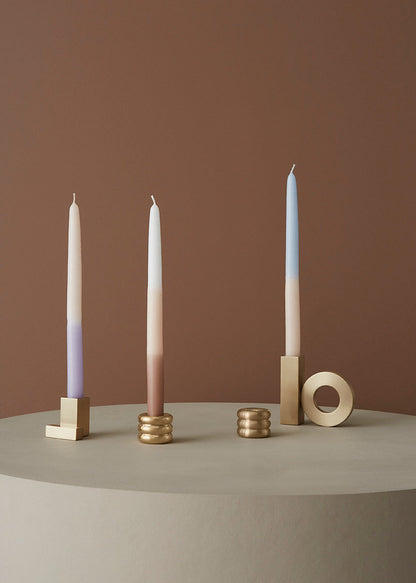 Oyoy Living Savi Candlestick - Massive Brass - Brass