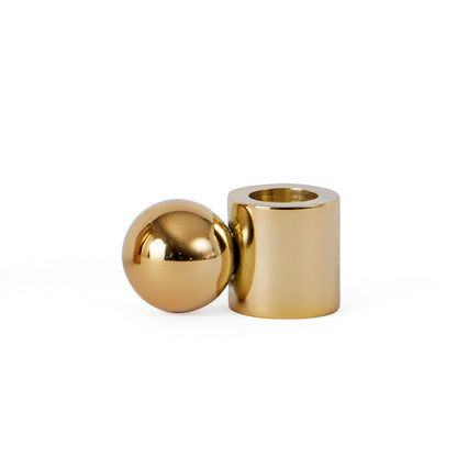 Oyoy Living Palloa Candlestick - Small - Brass