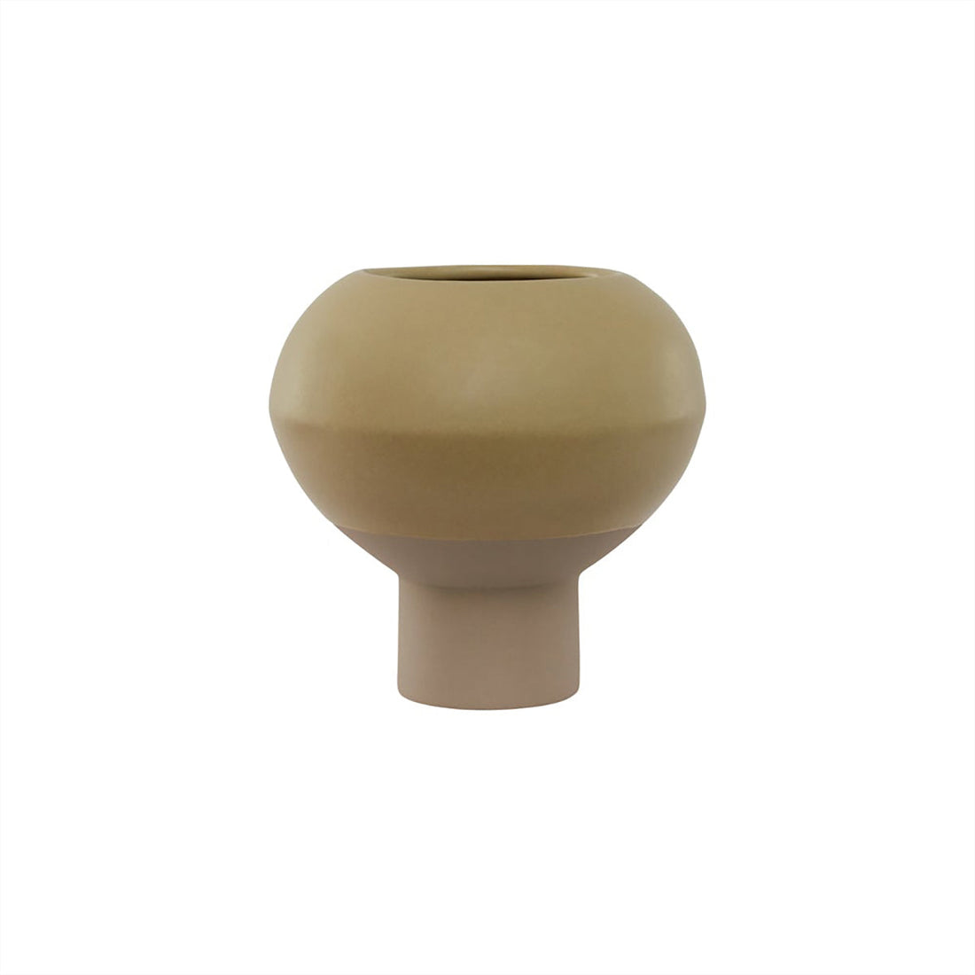 OYOY LIVING Hagi Vase - Dusty Lemonade