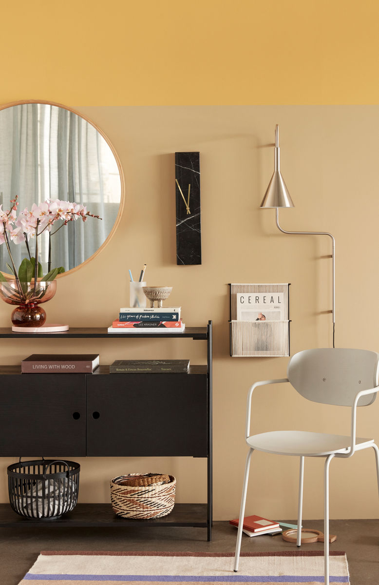 Hübsch rope wall lamp nickel