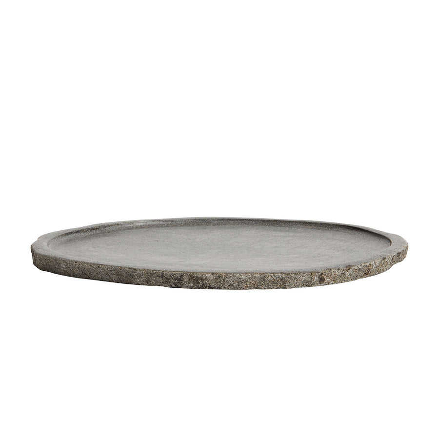 Muubs Fad Valley - Grå/Natur - Riverstone - H: 2 Ø: 40 cm - DesignGaragen.dk.