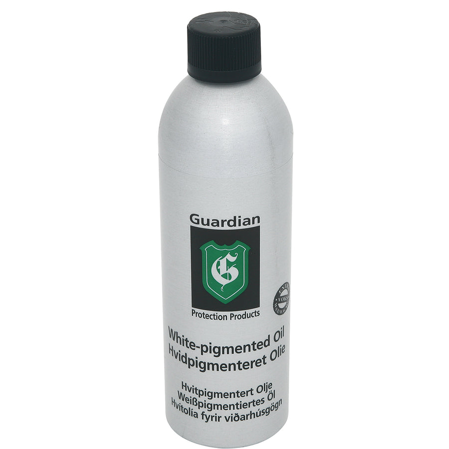 Muubs Guardian Hvidpigmenteret olie, 400 ml. - H: 22 Ø: 6,5 cm - DesignGaragen.dk.
