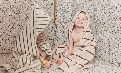 OYOY MINI RAITA towel with hood