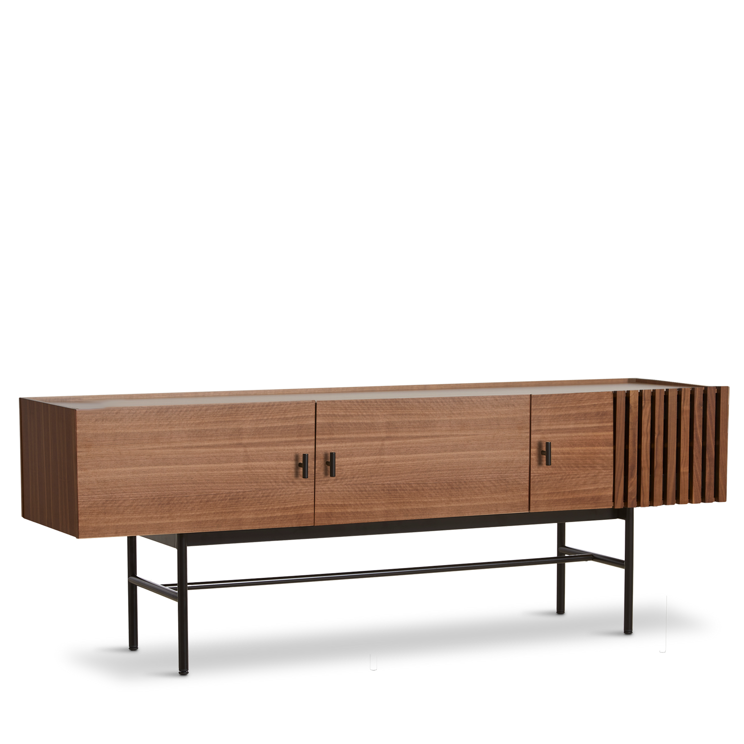 WOUD -  Array low sideboard (150 cm) - Walnut