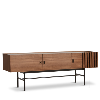 WOUD -  Array low sideboard (150 cm) - Walnut