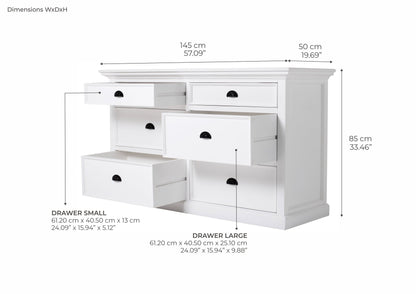 Halifax dresser with 6 drawers