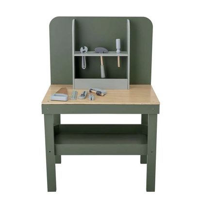 Bloomingville Bubba Værktøjsbænk i Træ (Grøn) - L60xH90xB41 - BLOOMINGVILLE MINI - DesignGaragen.dk