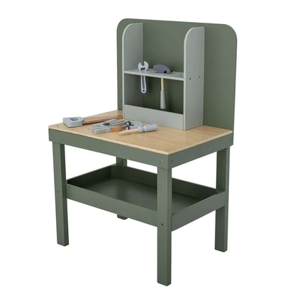 Bloomingville Bubba Værktøjsbænk i Træ (Grøn) - L60xH90xB41 - BLOOMINGVILLE MINI - DesignGaragen.dk