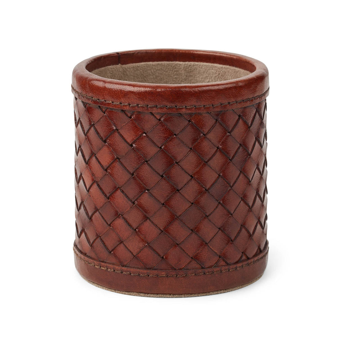 Pencil holder | Calf leather | South America