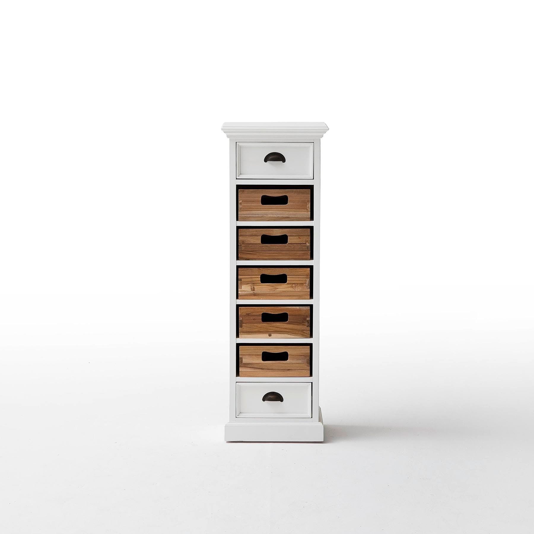 Halifax Høj kommode med 2 skuffer og 5 kurveskuffer - NovaSolo - DesignGaragen.dk