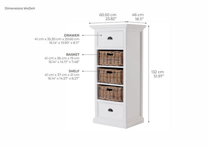Halifax Grand Smal Kommode med Kurvesæt - NovaSolo - DesignGaragen.dk