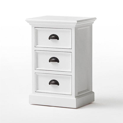 Halifax bedside table with 3 drawers