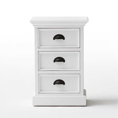 Halifax bedside table with 3 drawers
