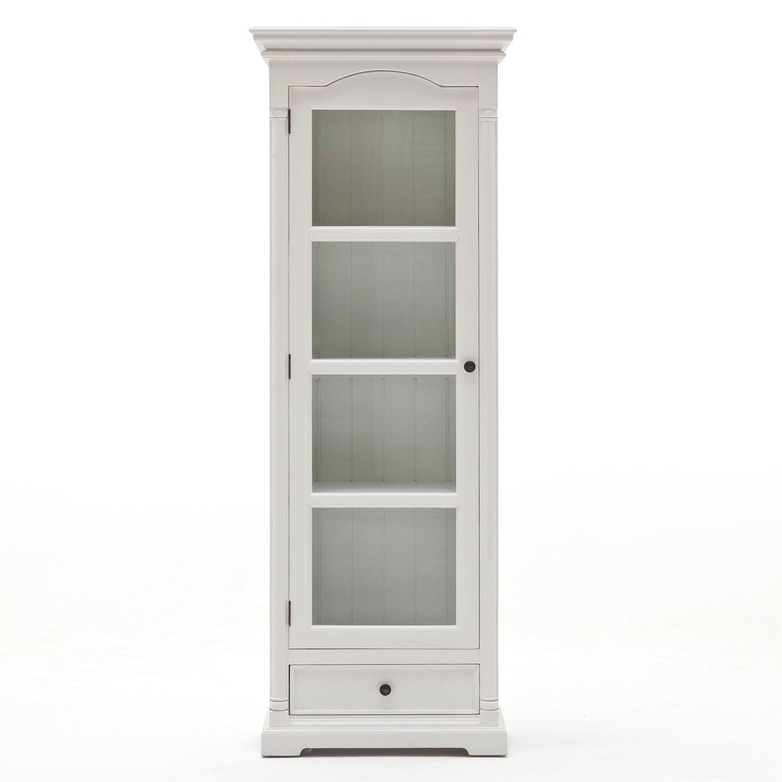 Provence single display cabinet