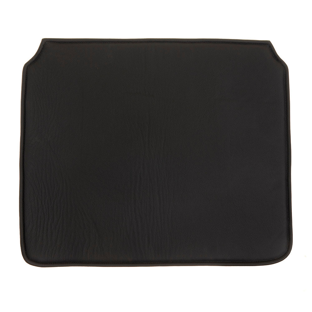 Luxury black leather cushion for Jørgen Bækmark J82 Lounge chair
