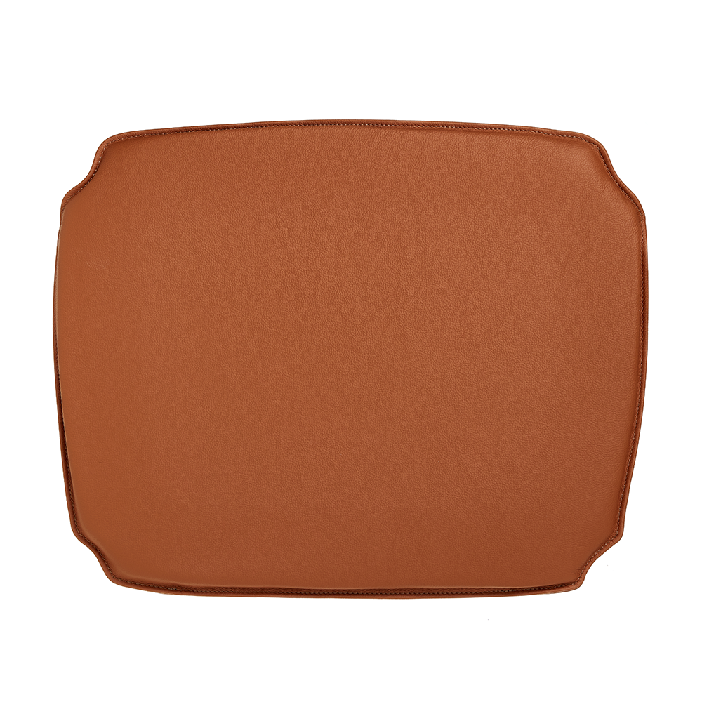 Børge Mogensen leather cushion for the BM2 chair in cognac