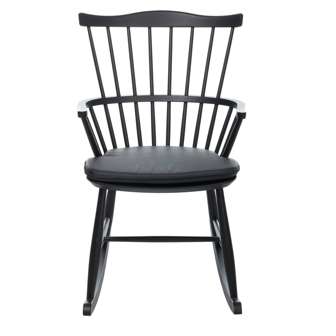 Hynde til FDB J52B og J52G Børge Mogensen i sort læder - Hynder til FDB J52B og J52G Børge Mogensen - DesignGaragen.dk