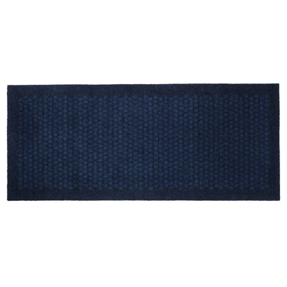 YELLOW MAT 67 x 150 CM - DOTS/BLUE