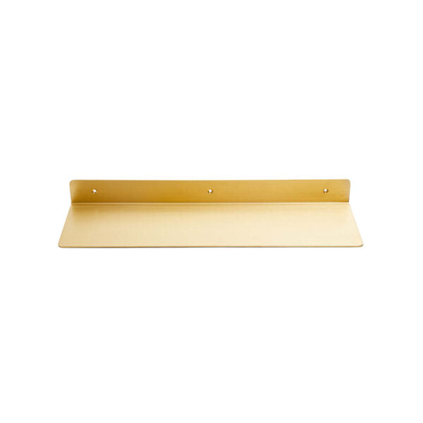 Float brass shelf - 40 cm
