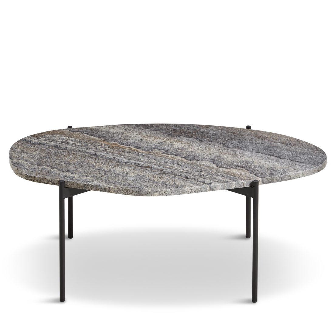 WOUD -  La Terra occasional table (Large) - Grey melange