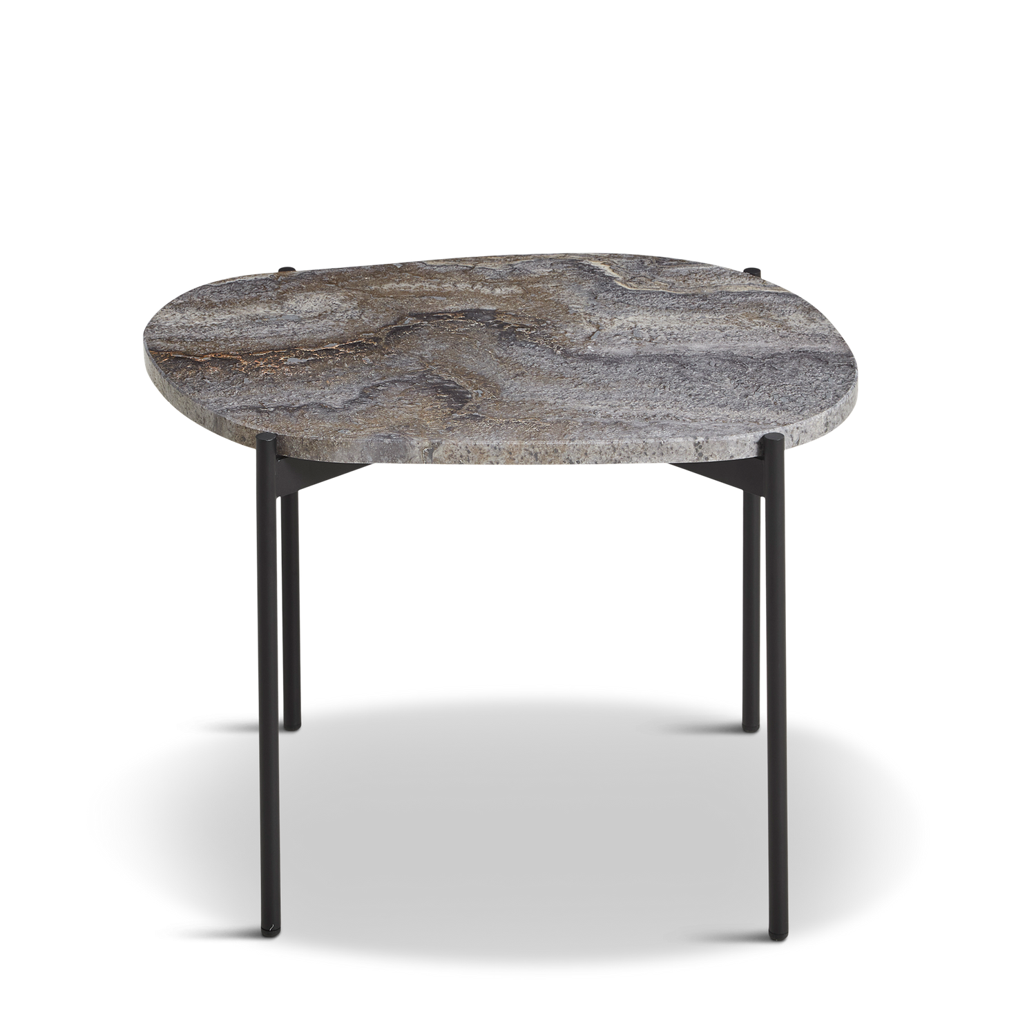 WOUD -  La Terra occasional table (Medium) - Grey Melange