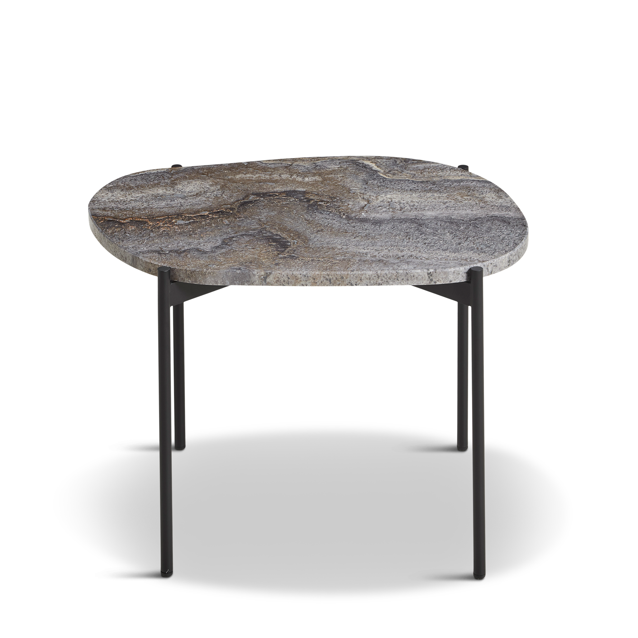 WOUD -  La Terra occasional table (Medium) - Grey Melange