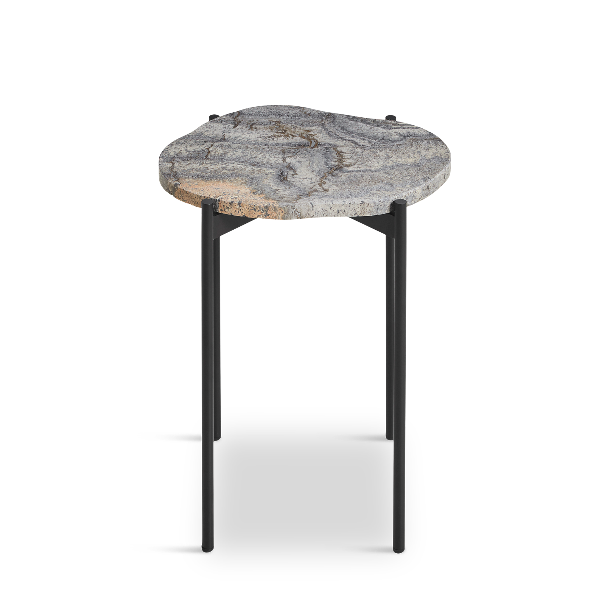 WOUD -  La Terra occasional table (Small) - Grey Melange