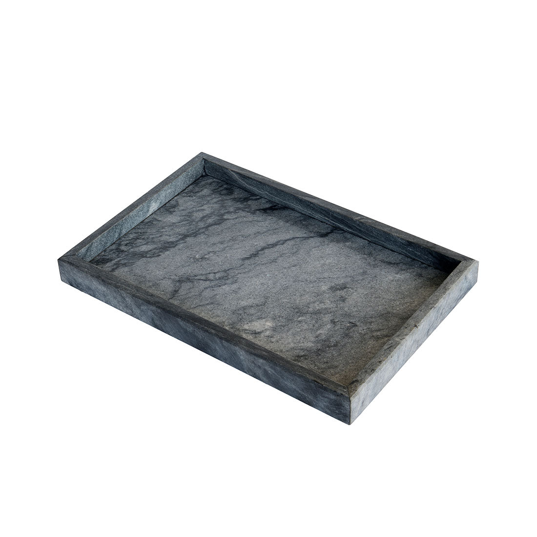 Marbi marble tray - black - 20x30 cm