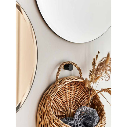 Facet round mirror Ø50 cm - bronze