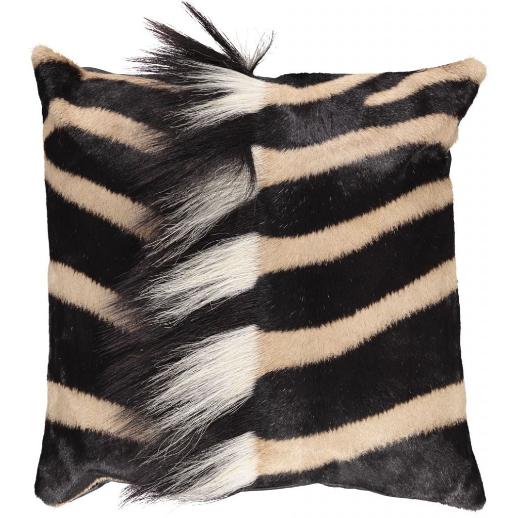 Pillow | ZebraSkind with mane | South Africa | 40x40 cm.
