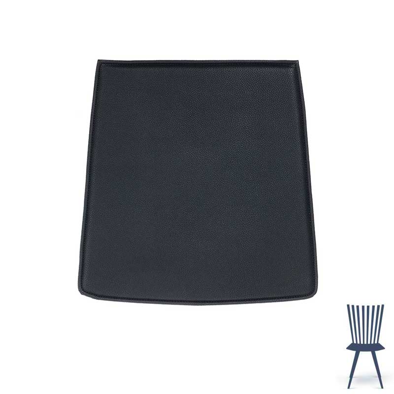 Luksus sort hynde til FDB Mikado J152 stolen - Hynder - DesignGaragen.dk