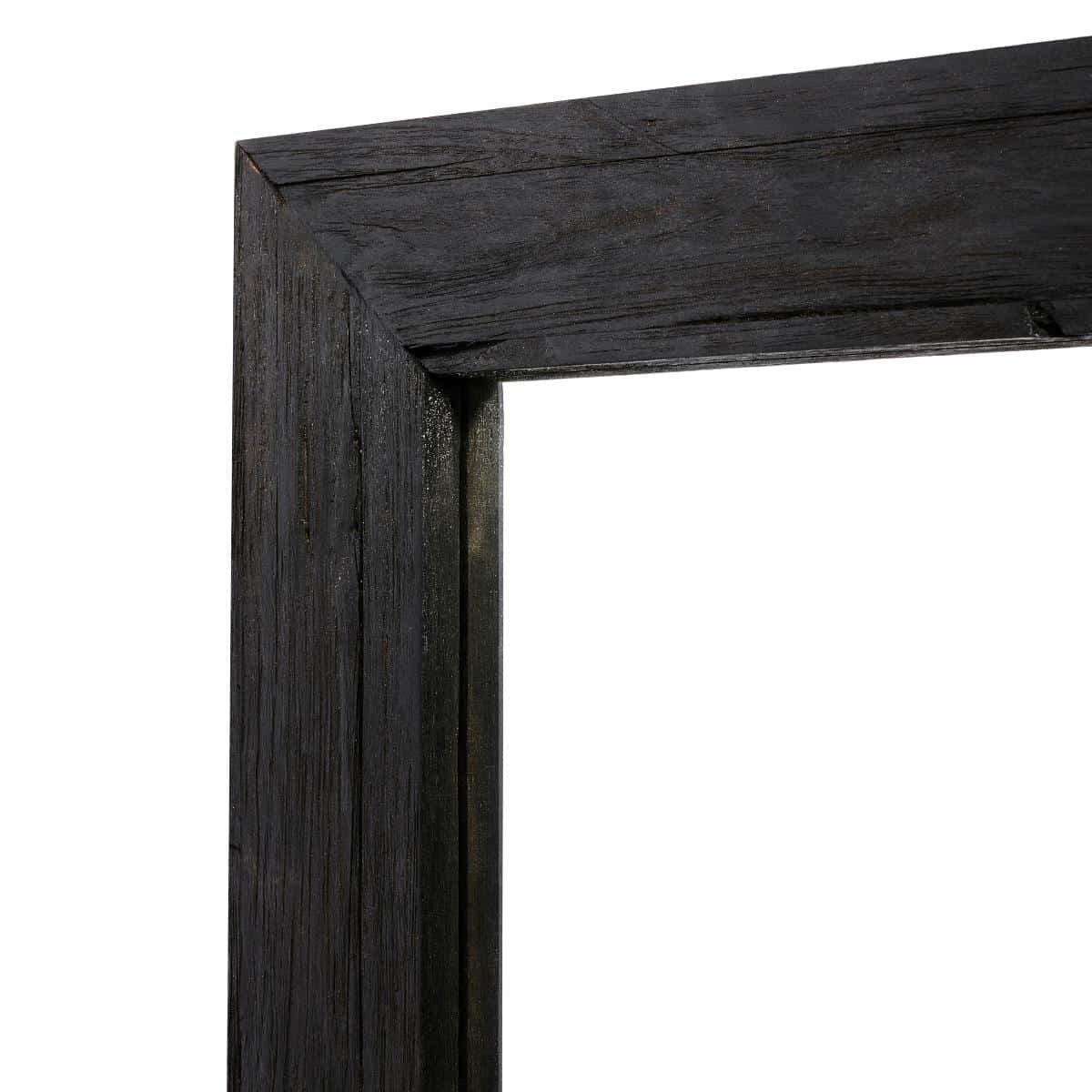 MUUBS - Mirror model Aino (black teak frame) - 60x90 cm 