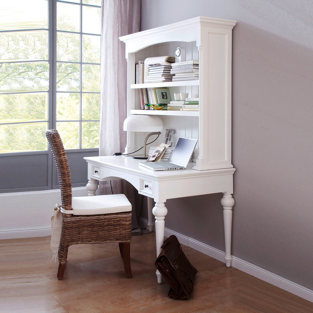 Provence Secretary Desk with Shelf