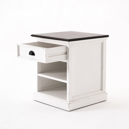 Halifax Accent Sengebord med Hylder - NovaSolo - DesignGaragen.dk