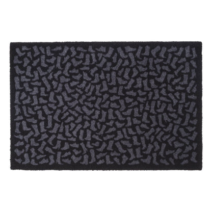 GULVMÅTTE 60 X 90 CM - FOOTWEAR/BLACK GREY - Tica Copenhagen - DesignGaragen.dk