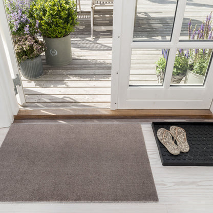 FLOOR MAT 60 x 90 cm - UNI COLOUR/SAND - Tica Copenhagen - DesignGaragen.dk