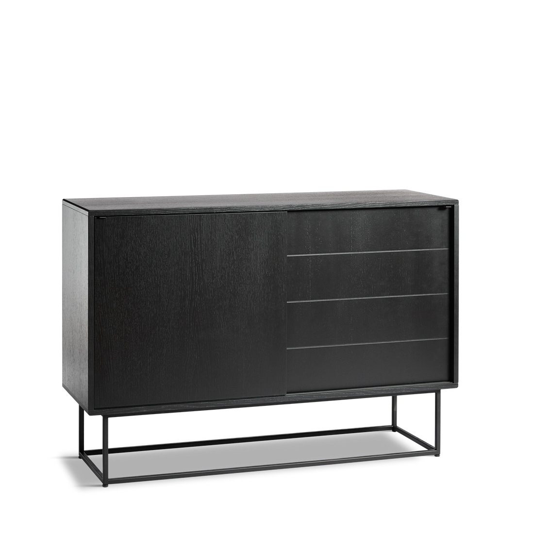 WOUD -  Virka sideboard (High) - Black