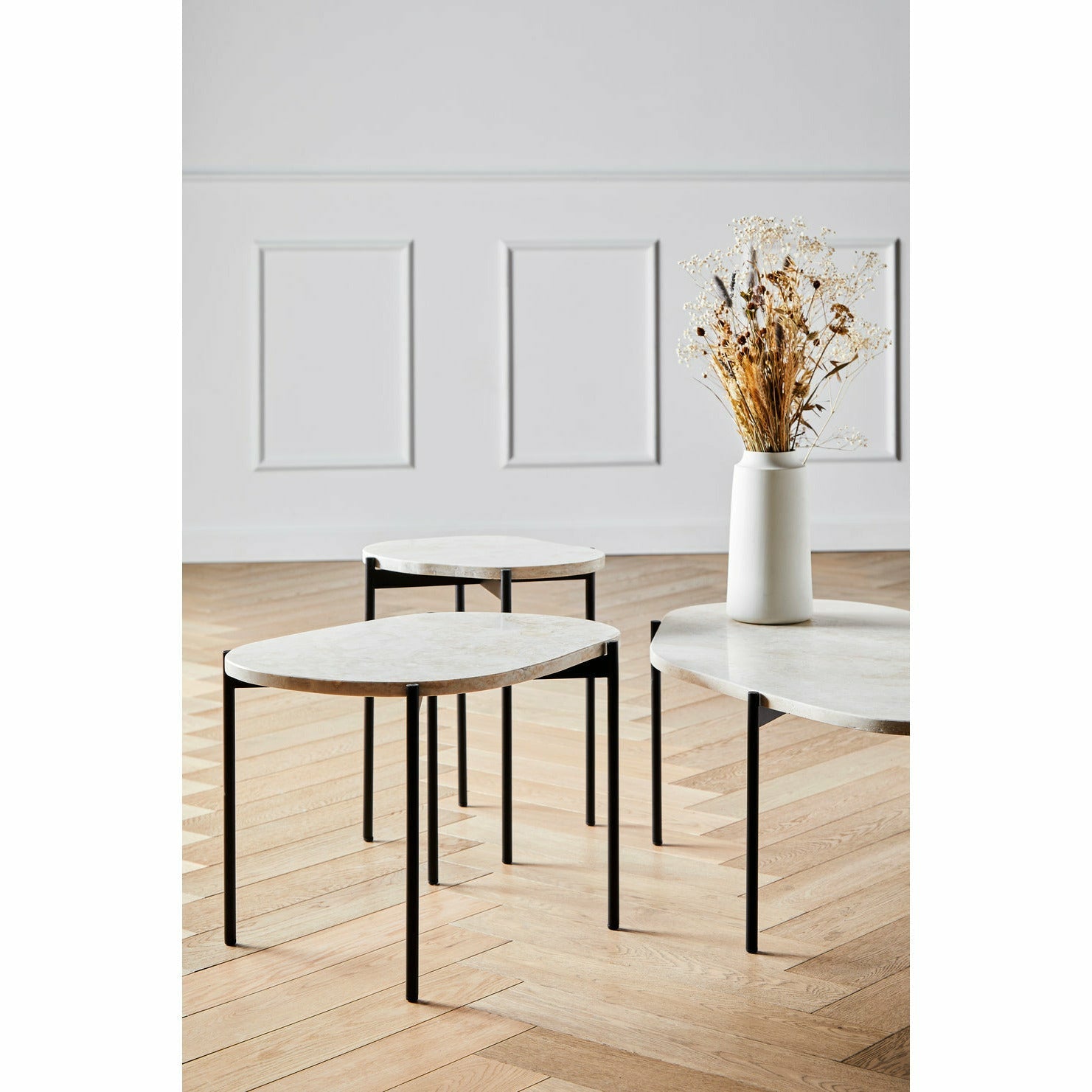 WOUD -  La Terra occasional table (Medium) - Ivory