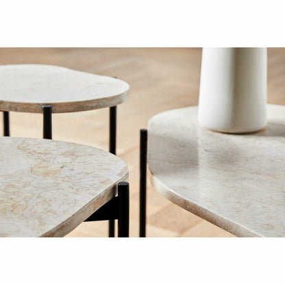 WOUD -  La Terra occasional table (Medium) - Ivory