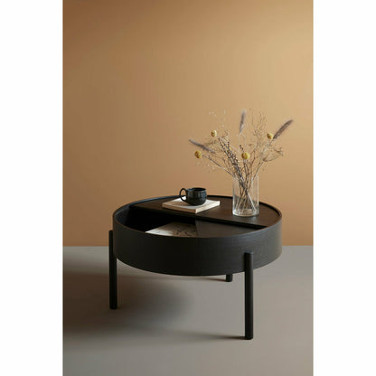 WOUD -  Arc coffee table (66 cm) - Black