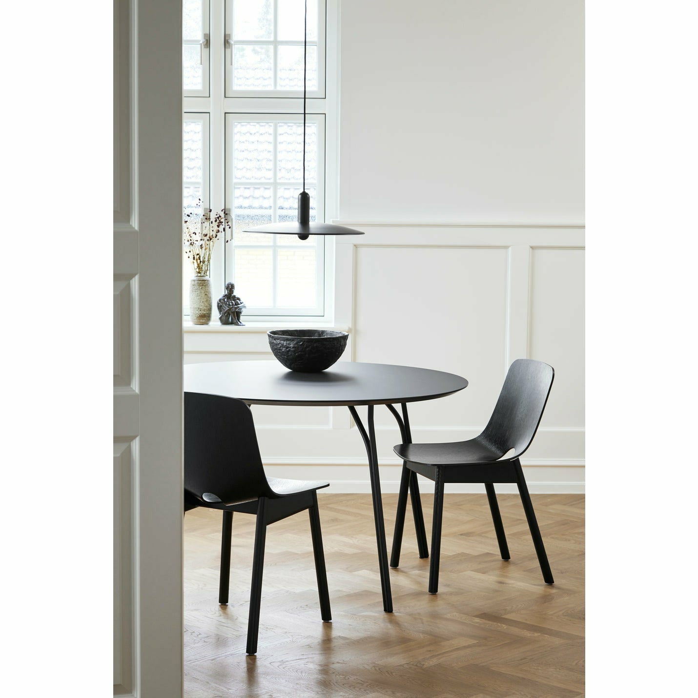 WOUD -  Mono dining chair - Black