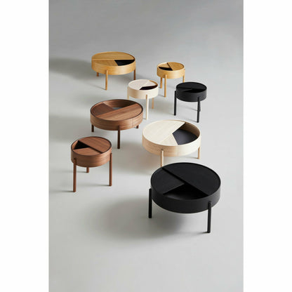 WOUD - Arc side table (42 cm) - Black - WOUD - DesignGaragen.dk