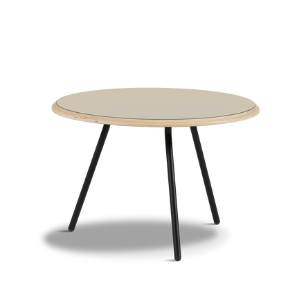 WOUD - Soround coffee table - Beige (Ø60xH40,50) - WOUD - DesignGaragen.dk