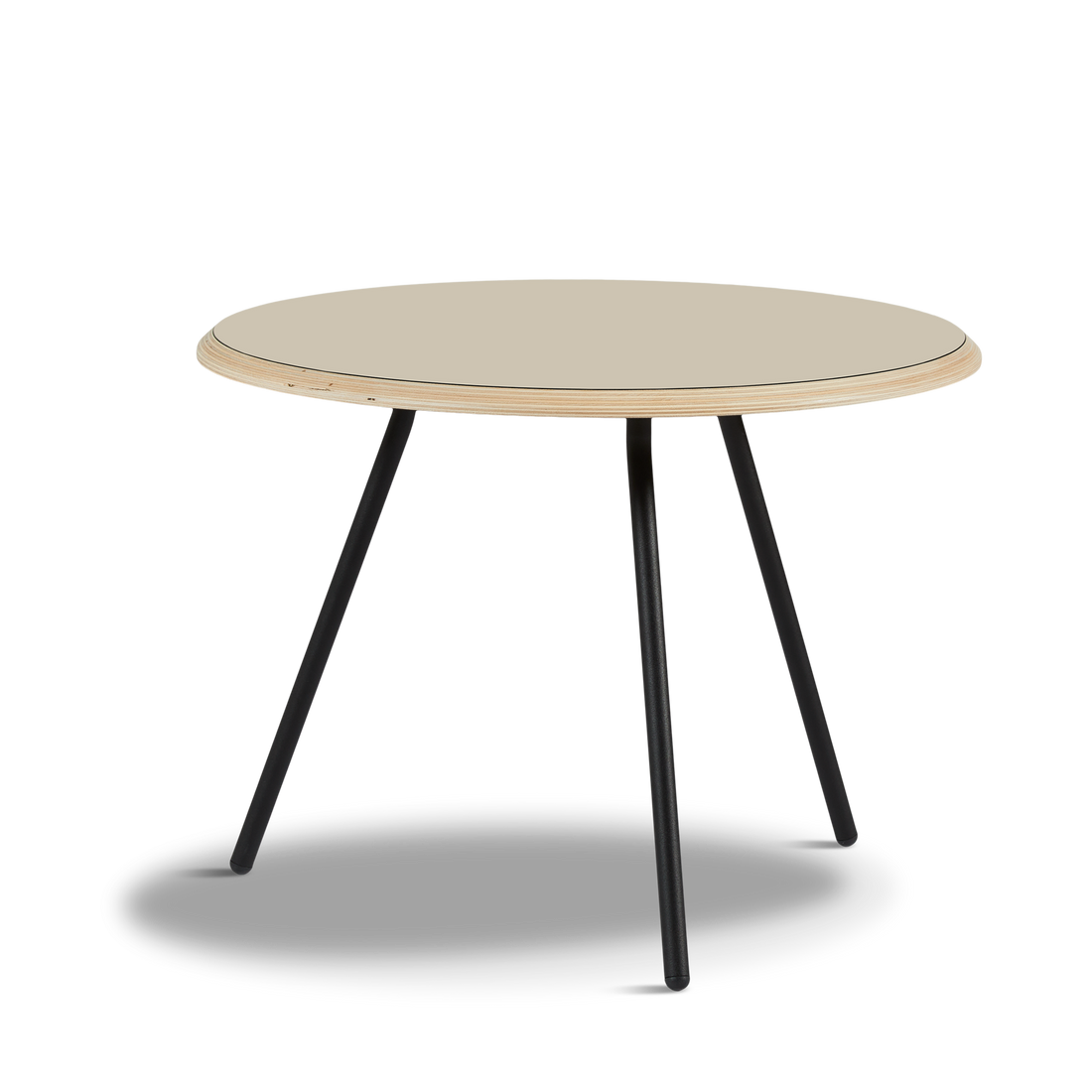 WOUD - Soround coffee table - Beige (Ø60xH44,50) - WOUD - DesignGaragen.dk