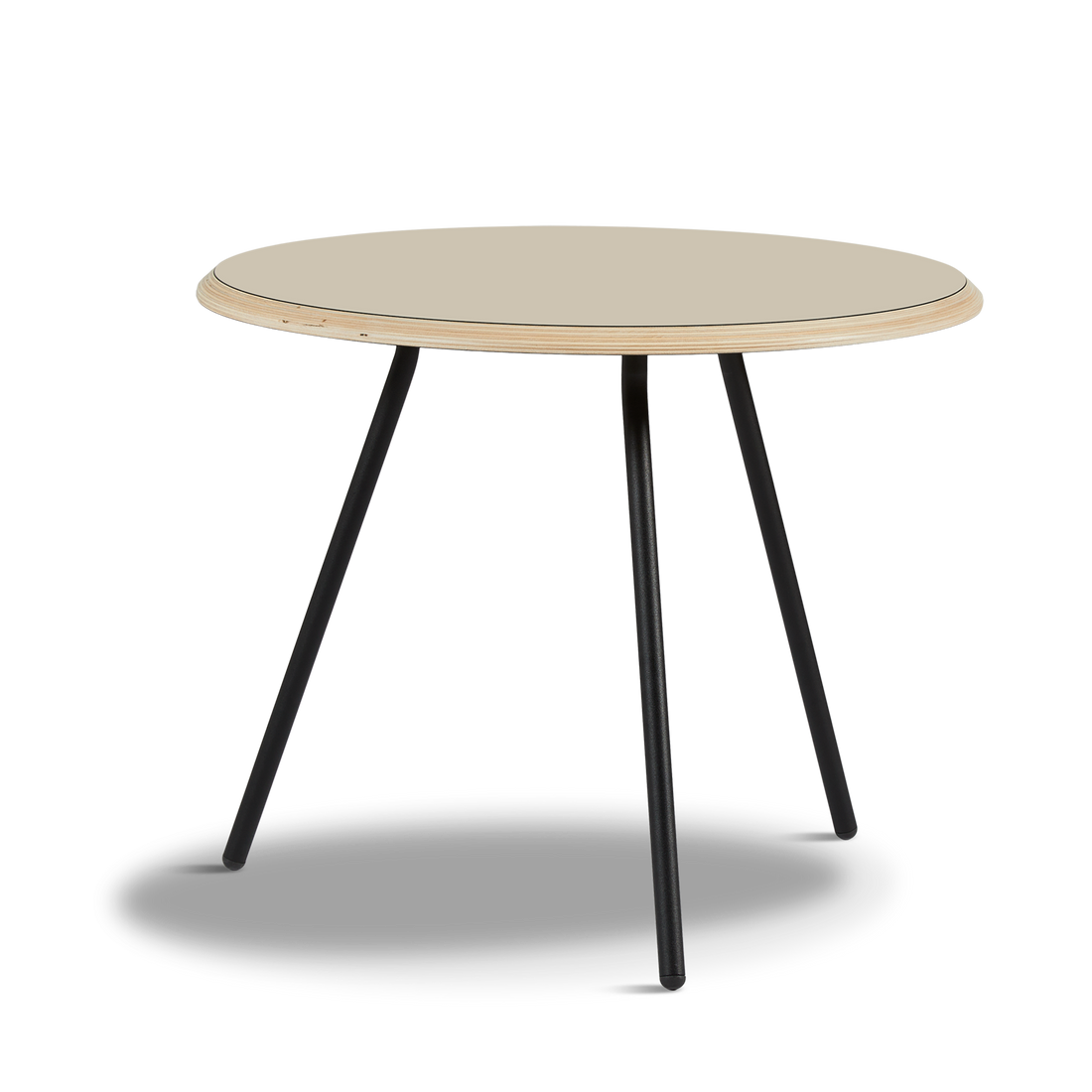 WOUD - Soround coffee table - Beige (Ø60xH49) - WOUD - DesignGaragen.dk