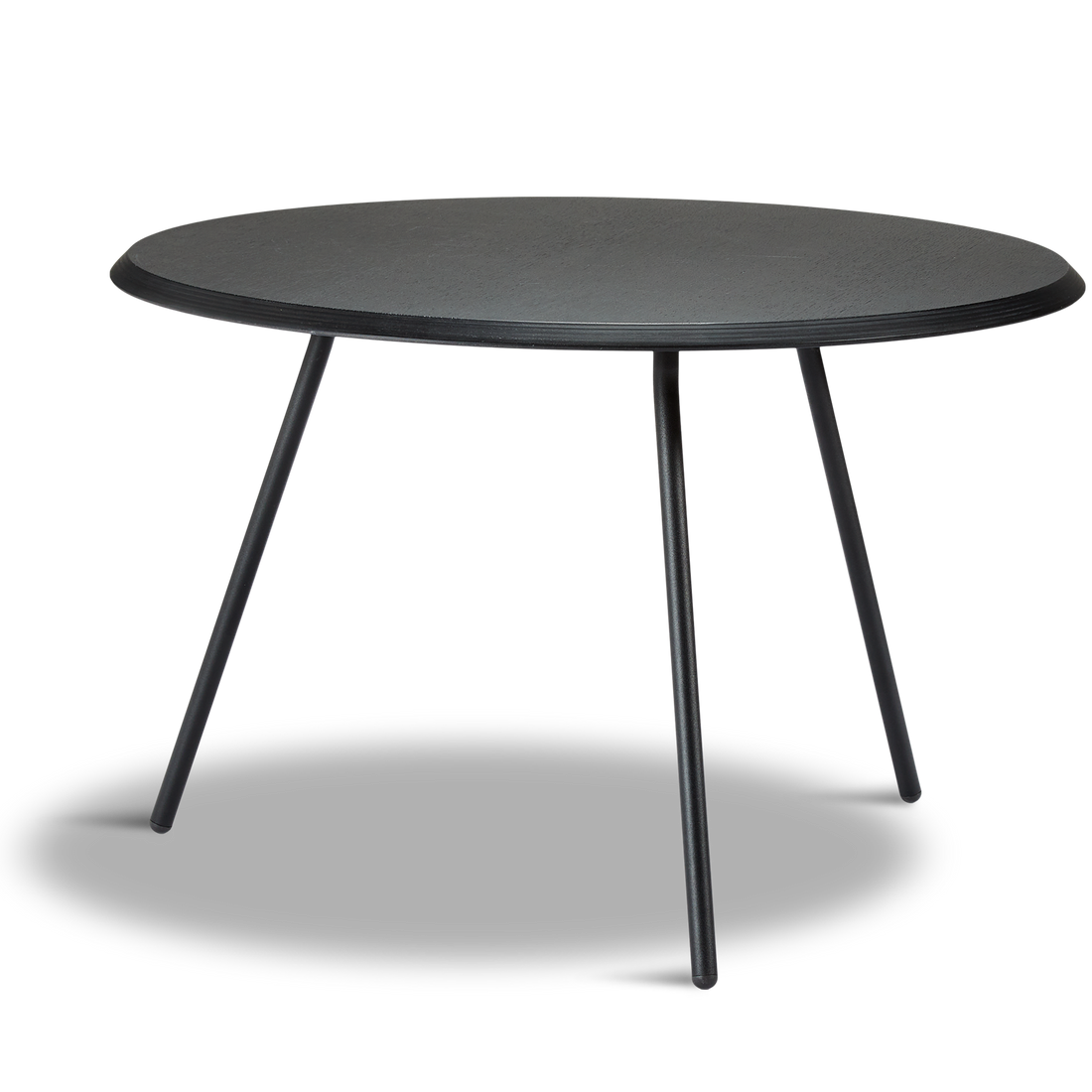 WOUD - Soround coffee table - Black ash (Ø75xH49) - WOUD - DesignGaragen.dk